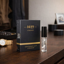 Load image into Gallery viewer, Gentlemen 1677 Cologne Vial, 3mL